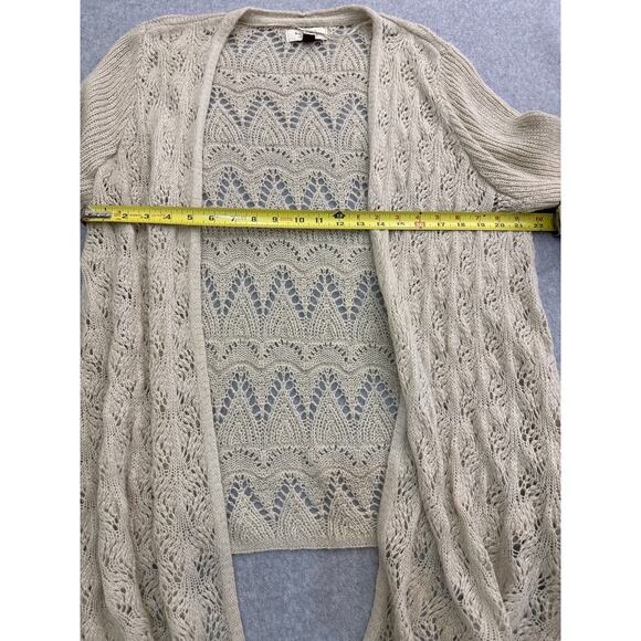 Women's Sonoma Cream Open-Knit Cardigan - Size XL - Picture 5 of 8